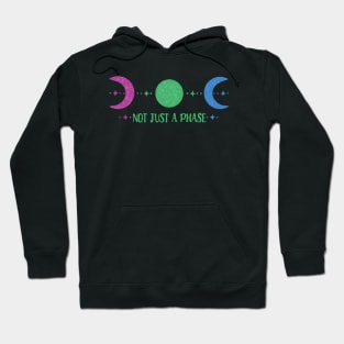 Not just a phase (polysexual pride) Hoodie